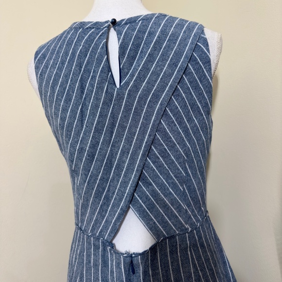Ann Taylor Loft || Linen Blend Dress size 10 - Picture 4 of 10